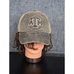 Texas A&M Aggies Top of the World Headwear Distressed Trucker Hat Cap NCAA Sport